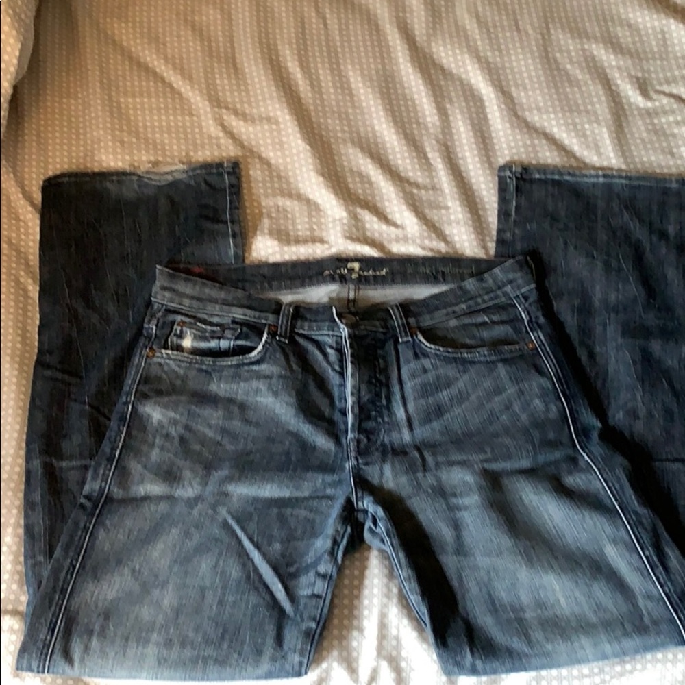 7 for all mankind “A” pocket jeans